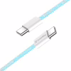 Дата кабель USB-C to USB-C 1.0m 60W 3.0А blue ColorWay (CW-CBPDCC061-BL) - Image 4