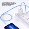 Дата кабель USB-C to USB-C 1.0m 60W 3.0А blue ColorWay (CW-CBPDCC061-BL) - Image 9