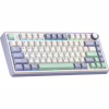 Клавіатура Aula F75 Gasket Greywood V3 switch Hot-Swap PBT Wireless/Bluetooth/USB White (6948391208640) - Image 2