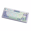 Клавіатура Aula F75 Gasket Greywood V3 switch Hot-Swap PBT Wireless/Bluetooth/USB White (6948391208640) - Image 5