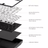 Клавіатура Dark Project ALU81 Terra Nostra PBT RGB Mech G3MS Moonstone Black (DPKB_NOSTRA_81_ANSI_BLACK_UA) - Image 9