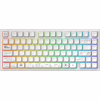 Клавіатура Dark Project ALU81 Terra Nova PBT RGB Mech G3MS Moonstone White (DPKB_NOVA_81_ANSI_WHITE_UA) - Image 4