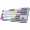 Клавіатура Hator Rockfall 3 Mecha TKL QMK/VIA Orange Wireless White (HTK851UA) - Image 3