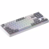 Клавіатура Hator Rockfall 3 Mecha TKL QMK/VIA Orange Wireless White (HTK851UA) - Image 4
