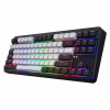 Клавіатура Hator Rockfall 3 Mecha TKL QMK/VIA Orange Wireless Black (HTK850UA) - Image 2