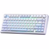 Клавіатура Aula F75 Gasket Greywood V3 switch Hot-Swap PBT Wireless/Bluetooth/USB Blue (6948391208633) - Image 3