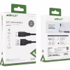 Дата кабель USB 2.0 AM to USB-C 1.2m 3.0A TPE Black Acefast (6974316280866) - Image 3