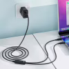 Дата кабель USB-C to 2xUSB-C 0.8m 100W Acefast (6974316280149) - Image 7