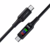 Дата кабель USB-C to USB-C 1.2m 100W with display C7-03 Acefast (6974316282778) - Image 4