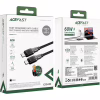 Дата кабель USB-C to USB-C 1.2m 3A silicone braid C10-03 Acefast (6974316283119) - Image 5