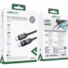 Дата кабель USB-C to USB-C 1.2m 60W digital display C15-03 Black Acefast (6974316283720) - Image 5