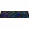 Клавіатура Canyon HKB-W11 Slim Dual Mode Wireless/Bluetooth RGB UA Black (CNS-HBTK11B) - Image 3