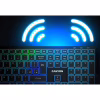 Клавіатура Canyon HKB-W11 Slim Dual Mode Wireless/Bluetooth RGB UA Black (CNS-HBTK11B) - Image 6