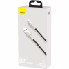 Дата кабель USB 2.0 AM to USB-C 1.0m Cafule Metal 66W black Baseus (CAKF000101) - Image 3