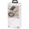 Дата кабель USB 2.0 AM to USB-C 1.0m Cafule Metal 66W black Baseus (CAKF000101) - Image 4
