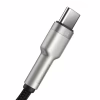 Дата кабель USB 2.0 AM to USB-C 1.0m Cafule Metal 66W black Baseus (CAKF000101) - Image 6