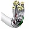 Дата кабель USB 2.0 AM to Lightning 2.0m Superior Fast Charging 2.4A white Baseus (CALYS-C02) - Image 7