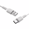 Дата кабель USB 2.0 AM to USB-C 1.0m 2A PVC BX16 white BOROFONE (6957531099468) - Image 2