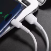 Дата кабель USB 2.0 AM to USB-C 1.0m 2A PVC BX16 white BOROFONE (6957531099468) - Image 5