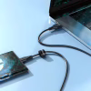 Дата кабель USB 2.0 AM to Micro 5P 1.2m 2.4A TPE C3-09 black Acefast (6974316280880) - Image 4