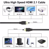 Кабель мультимедійний HDMI M to HDMI M 5.0m V2.1 8K 4K120Hz Choetech (XHH-TP21-BK) - Image 3