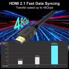 Кабель мультимедійний HDMI M to HDMI M 5.0m V2.1 8K 4K120Hz Choetech (XHH-TP21-BK) - Image 4