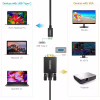 Кабель мультимедийный USB-C to VGA M 1.8m black Choetech (XCV-1801-BK) - Image 3