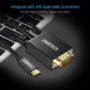 Кабель мультимедийный USB-C to VGA M 1.8m black Choetech (XCV-1801-BK) - Image 4