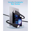 Дата кабель USB-C to USB-C 0.9m 240W nylon 310 black Anker (A81D5H11) - Image 5