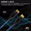 Кабель мультимедийный HDMI M to HDMI M 10.0m V2.0 black Promate (prolink4k60-10m) - Image 6
