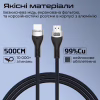 Кабель мультимедійний HDMI M to HDMI M 5.0m V2.1 grey Promate (primelink8k-500.grey) - Image 3