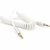 Кабель мультимедийный 3.5mm M to 3.5mm M 1.5m 90° corner white Voltronic (YT-AUXSGJ(M)/(M)-1.5-W) - Image 2