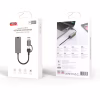 Адаптер USB-C + USB A to RJ45 Ethernet 100Mbps XO (HUB018.black) - Image 6