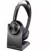 Наушники Poly Voyager Focus 2 MS Stereo USB-C + USB-C/A Adapter + Charging Stand Black (9T9J6AA) - Image 5