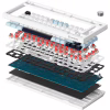 Клавіатура GamePro Genesis Warden MK160BL Outemu Swithes USB White (MK160BL) - Image 4