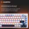 Клавіатура GamePro Genesis Warden MK160BL Outemu Swithes USB White (MK160BL) - Image 9