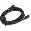 Кабель для принтера USB 2.0 AM/BM 2.0m 90° corner black Ritar (YT-AM/BM90°-2.0B) - Image 2