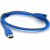 Дата кабель USB 3.0 AM/AF 1.0m blue Voltronic (YT-3.0AM\AF-1.0BL) - Image 2