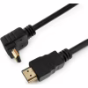 Кабель мультимедійний HDMI M to HDMI M 1.5m V1.4 90° corner black Merlion (YT-HDMI(M)/(M)HS-1.5m-90°) - Image 4