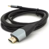 Кабель мультимедійний USB-C to HDMI M 1.8m 4K60Hz black Voltronic (YT-HDMI (M)-Type-C (M)-B) - Image 2