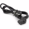 Кабель живлення C13 1.5m 0.75mm2 90° corner Voltronic (PC-186A CEE7/7-C13-CCA15) - Image 2