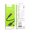 Кабель мультимедійний Lightning to 3.5mm M 1.0m silicone black HOCO (6942007625494) - Image 3