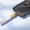 Перехідник OTG USB 3.0 AF to Lightning Black HOCO (6942007647151) - Image 4