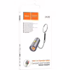 Перехідник USB-C to cigarette lighter adapter Gray HOCO (6942007647694) - Image 3