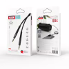 Кабель мультимедийный 3.5mm M to 3.5mm M 1.0m black XO (NBR175A-BK) - Image 3
