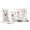 Дата кабель USB 2.0 AM to Micro 5P 2.0m 1.5A braided black XO (NB143-M2-BK) - Image 3