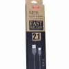 Дата кабель USB 2.0 AM to Micro 5P 1.0m 2.1A black XO (NB36-M-1-BK) - Image 2