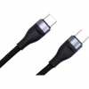 Дата кабель USB-C to USB-C 0.25m black Dengos (NTK-TC-TC-SHRT-BLACK) - Image 2