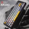 Клавіатура Ajazz AK680 MAX (8+8K) Magnetic Switch RGB Wireless/Bluetooth/USB Black (AK680-M-BGY-A) - Image 3