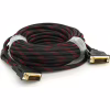 Кабель мультимедийный DVI M to DVI M 10.0m 24+1pin black/red Merlion (YT-DVI(M)/(M)NY/RD-10m) - Image 2